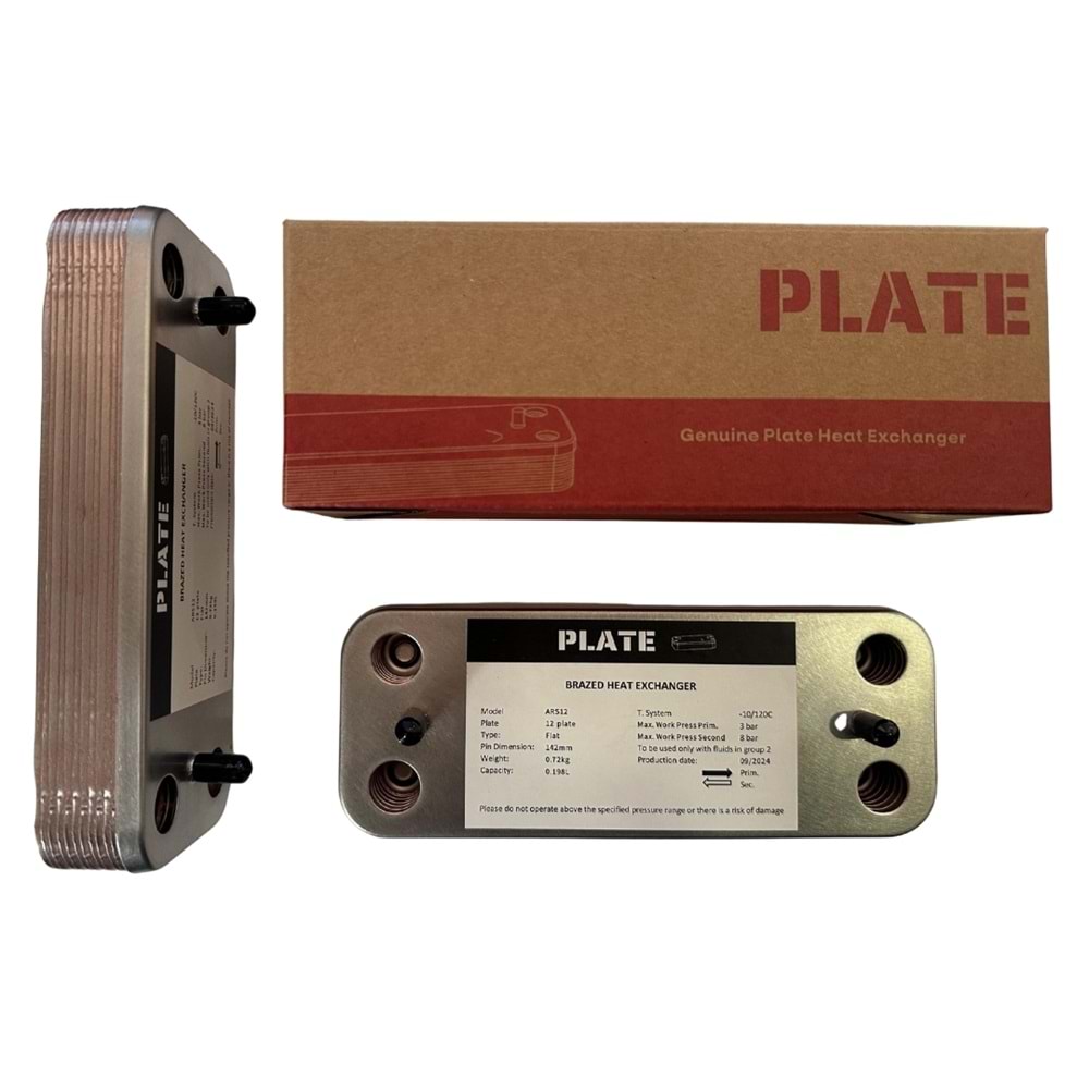 PLAKA EŞANJÖR D.DÖKÜM ADEN 12 PLATE