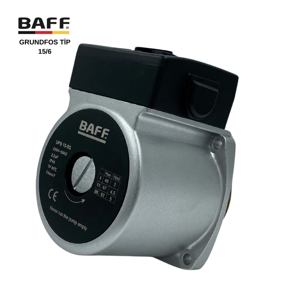 POMPA MOTORU BAFF GRUNDFOS TİP 15/6
