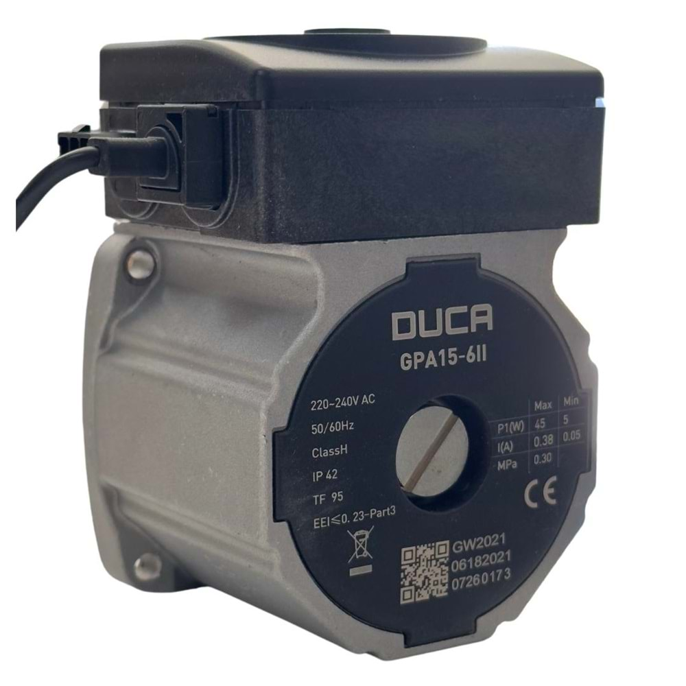 Pompa DUCA ERP GPA 15-6 II Motor PWM'li ECA EMAS