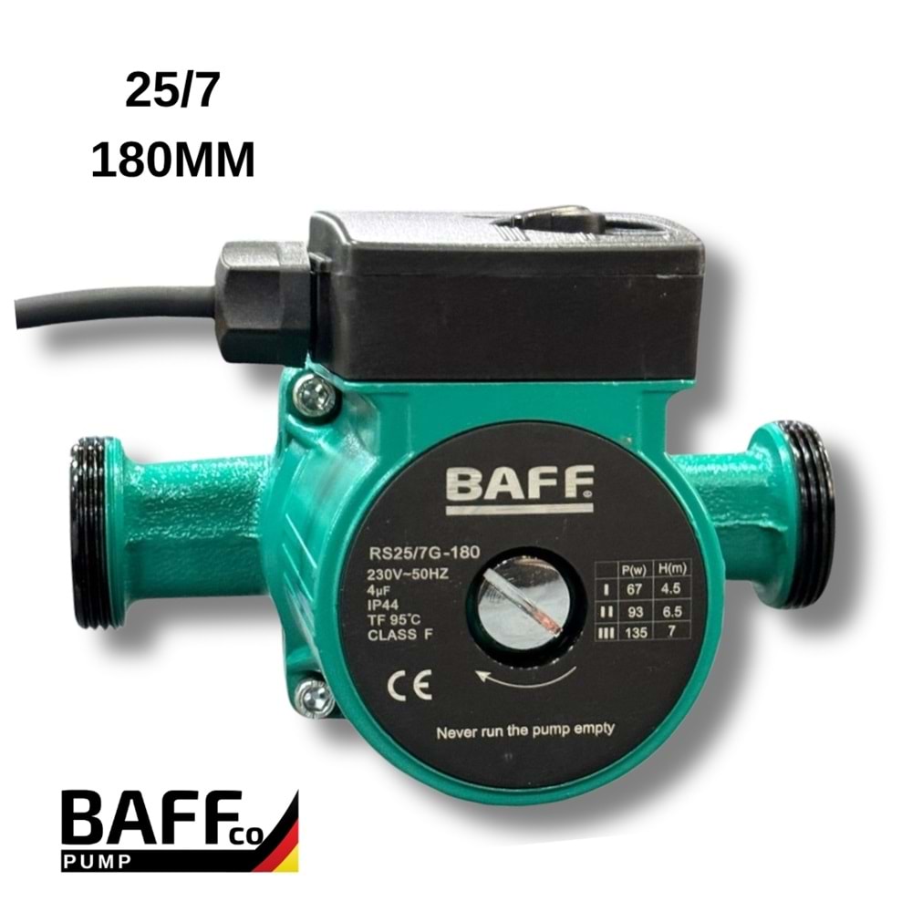 POMPA MOTORU BAFF 25/7 180 mm G