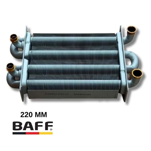 ANA EŞANJÖR ARÇELİK BERETTA 4 BORULU 220mm CIAO J D NORD 18 24 20005544