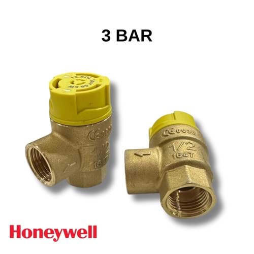 3 BAR EMN. VENTİLİ HONEYWELL İÇ DİŞLİ SM180-1/2ZA3.0