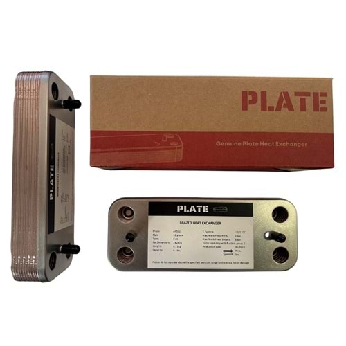 PLAKA EŞANJÖR D.DÖKÜM ADEN 16 PLATE 166MM D020116522 HEATLINE PROTHERM