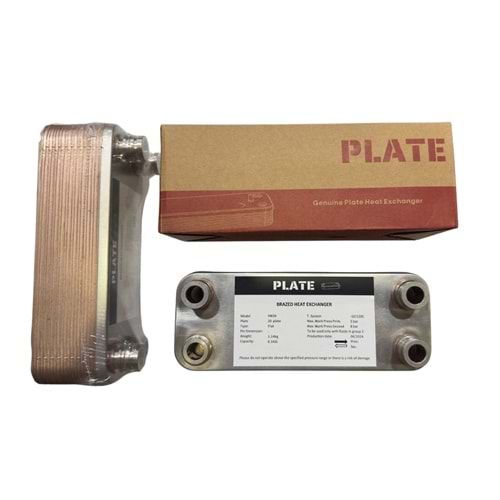 PLAKA EŞANJÖR VAİLLANT VUV 16 PLATE